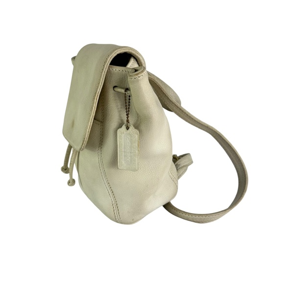 Genuine Vintage COACH 4925 Off White Small Leather Backpack Rucksack main image 11